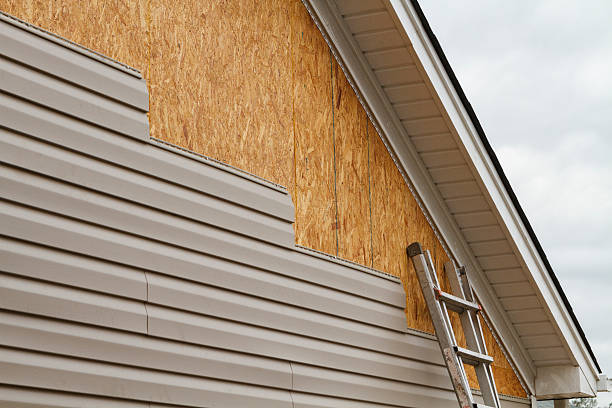 Professional Siding Contractor technician working in Colliers, WV